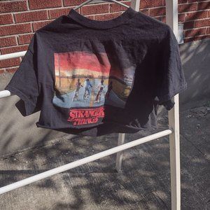 Stranger Things Graphic Croptop